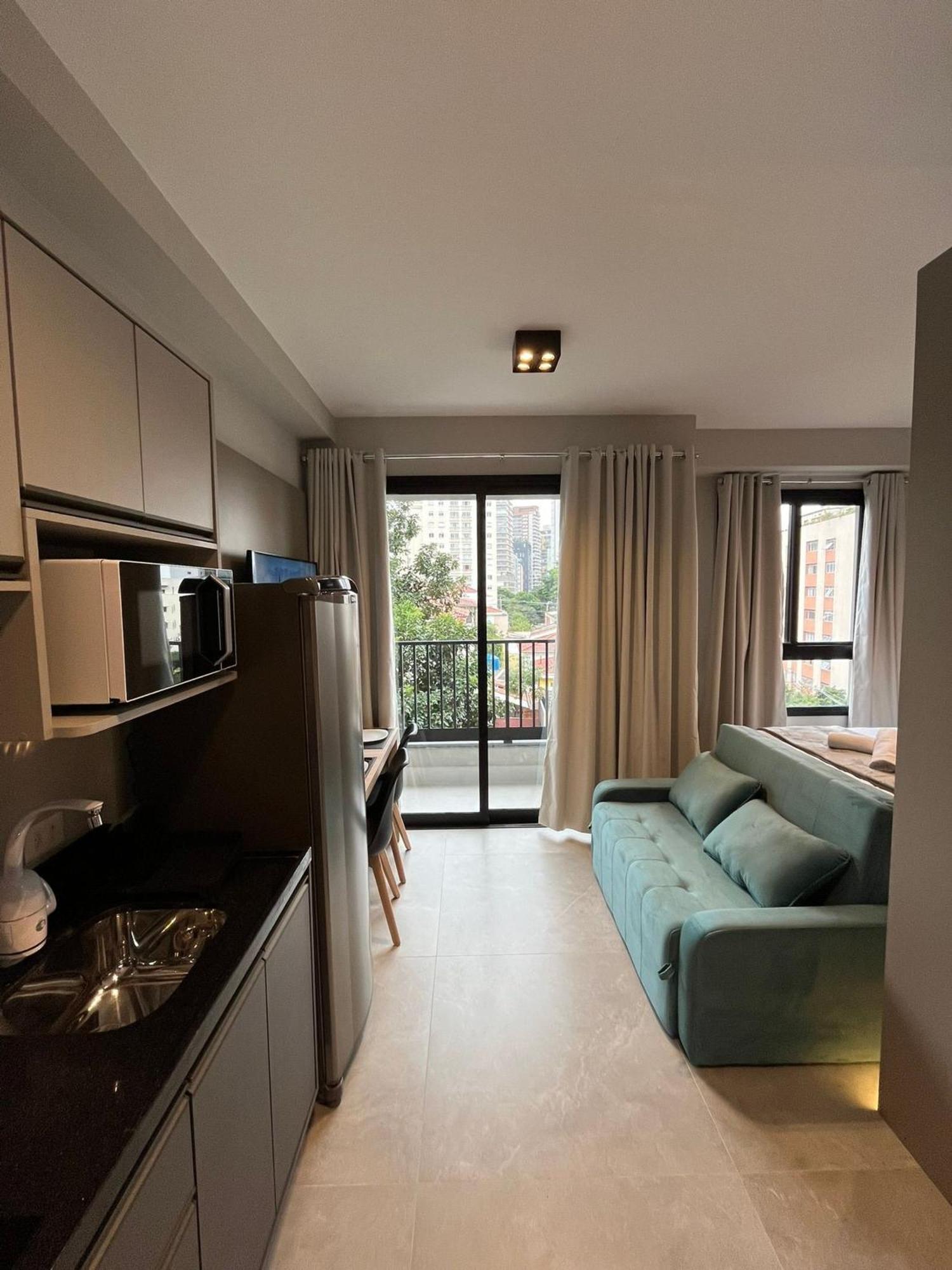Madalena Com Ar Condicionado | Delfhy Apartamento São Paulo
